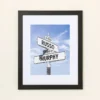 Intersection of Love - Photo Print, Framed