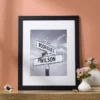 Intersection of Love - Photo Print, Framed