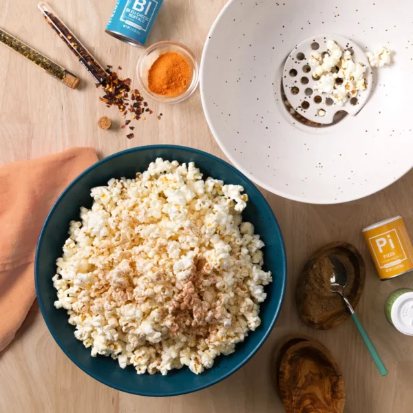 The Popcorn Bowl with Kernel Sifter