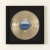 Personalized Platinum & Gold LP Record