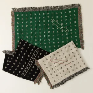 Personalized Word Search Throw Blanket