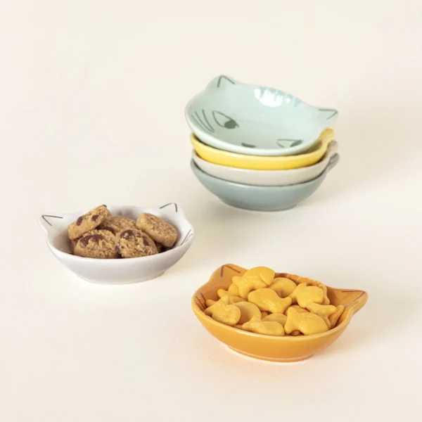 Little Cat Snack Dishes - Set of 6