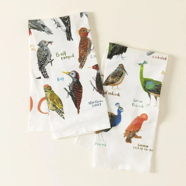 Fowl Language Tea Towel - Peckers & Cocks