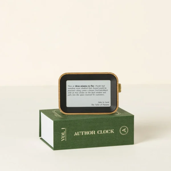 Literary Clock, Standard