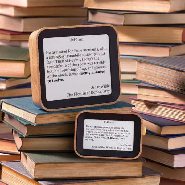 Literary Clock, Standard