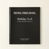 Wall Street Journal Custom Birthday Book, Wall Street Journal Custom Birthday Book