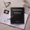 Wall Street Journal Custom Birthday Book, Wall Street Journal Custom Birthday Book