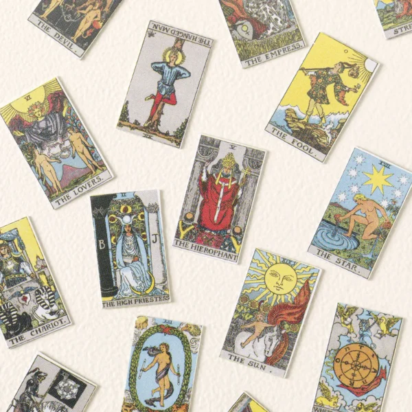 Tiny Tarot Deck Necklace