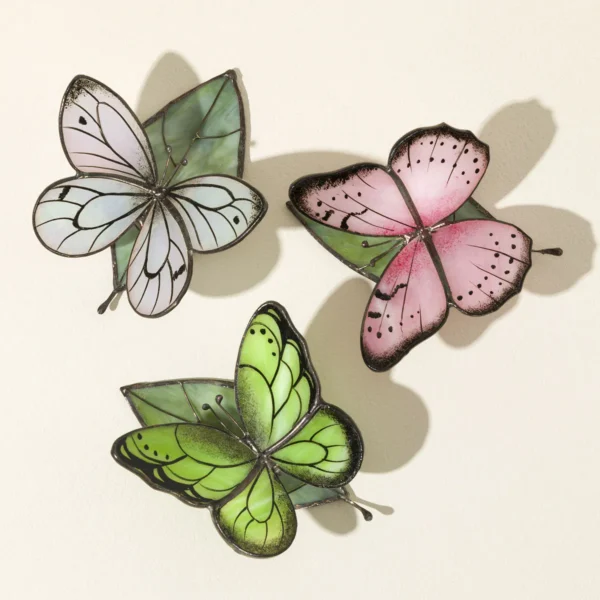 Stained Glass Butterflies with a Message
