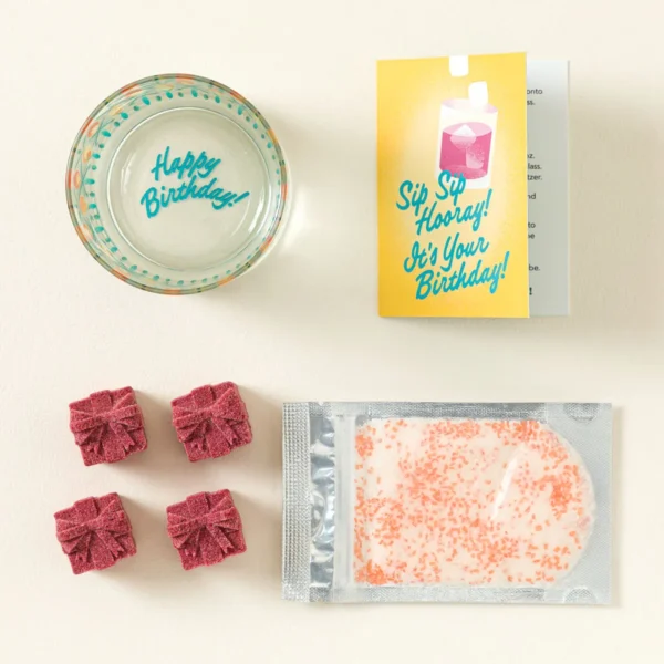 Sip Sip Hooray! Birthday Gift Set
