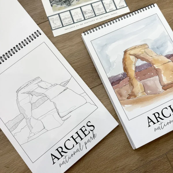Paint The National Parks Watercolor Painting Set
