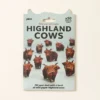 Mini Highland Cows Paper Desk Herd